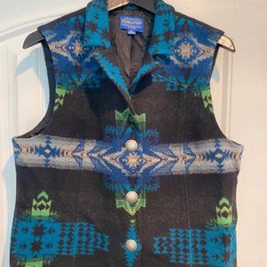 Genuine Pendleton Wool Woman's Vest XL